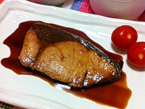 フライパン1つで完成☆ブリの照り焼き